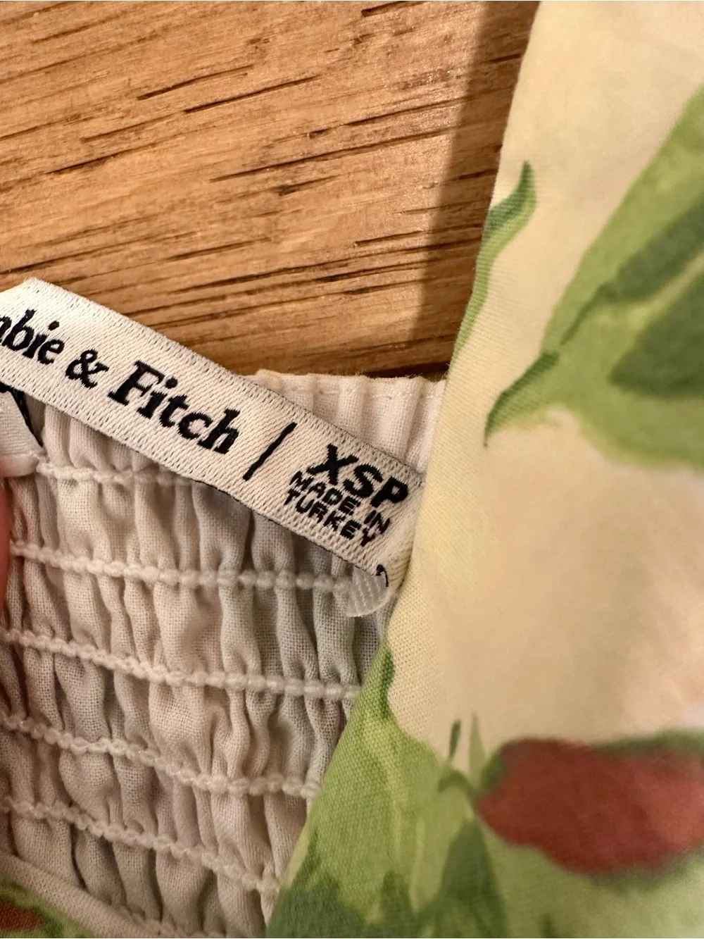 Abercrombie & Fitch Yellow Green Blue Floral Maxi Dress